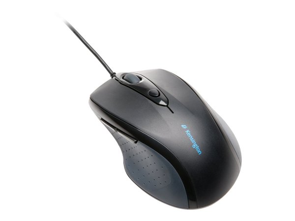 Kensington Mouse Pro Fit™ di dimensioni standard con cavo - Ottico - USB tipo A - 2400 DPI - Nero