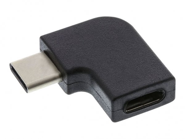 InLine adattatore USB 3.2 - da spina USB-C a presa USB-C - angolare (Gen.2)