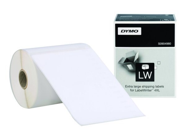 Dymo LW - Etichette di spedizione extra large - 104 x 159 mm - S0904980 - Bianco - Etichetta per sta