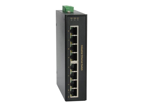 LevelOne IFP-0801 - Switch - 8 x 10/100 4 PoE+ - Interruttore - 0,1 Gbps