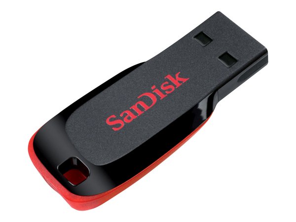 SanDisk Cruzer Blade 64 GB - 64 GB - USB tipo A - 2.0 - Senza coperchio - Blu