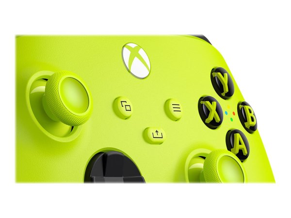 Microsoft Wireless Controller "Electric Volt" - Joystick - Xbox - Xbox One - Xbox Series S - D-pad -