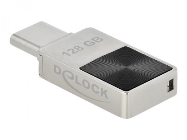 Delock 54085 - 128 GB - USB tipo-C - 3.2 Gen 1 (3.1 Gen 1) - 100 MB/s - Senza coperchio - Argento