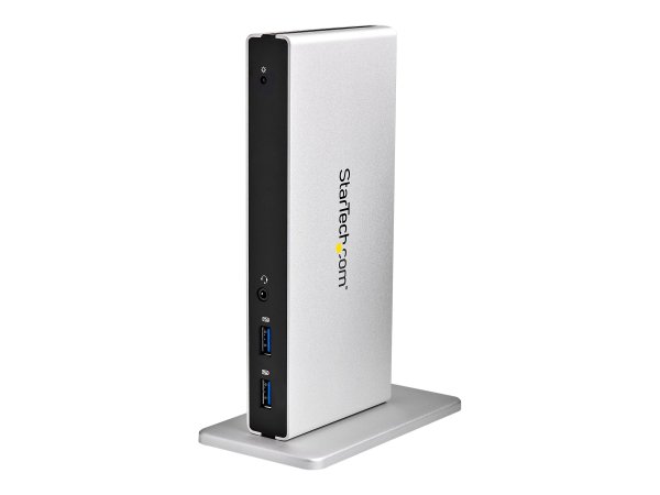 StarTech.com Docking Station Universale per Laptop USB 3.0 per dual-monitor DVI Gigabit Ethernet con