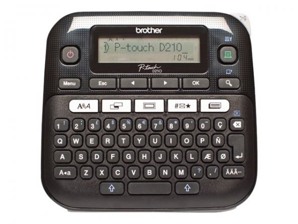 Brother P-touch D210 Beschriftungsgerät - Stampanti etichetta/label - Ago/stampa a matrice