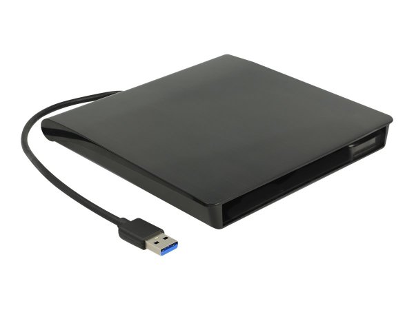 Delock 42636 - Box esterno HDD - 5.25" - Micro Serial ATA - 5 Gbit/s - Hot-swap - Nero