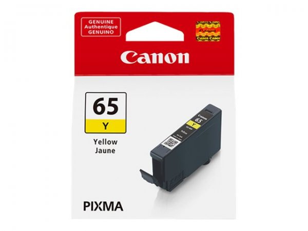 Canon Cartuccia d'inchiostro giallo CLI-65Y - Inchiostro colorato - 12,6 ml - 1 pz - Confezione sing