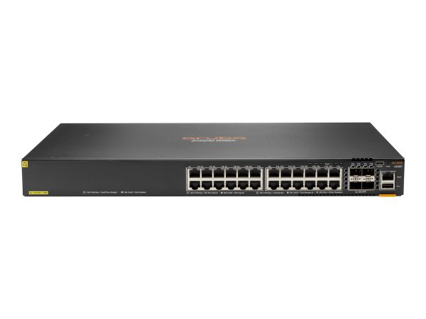 HPE Networking CX 6200F 24G Class-4 PoE 4SFP 370W - Gestito - L3 - Gigabit Ethernet (10/100/1000) -