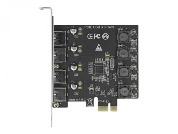 Delock 90509 - PCIe - USB 3.2 Gen 1 (3.1 Gen 1) - PCIe 2.0 - Cina - 5 Gbit/s - 0 - 40 °C