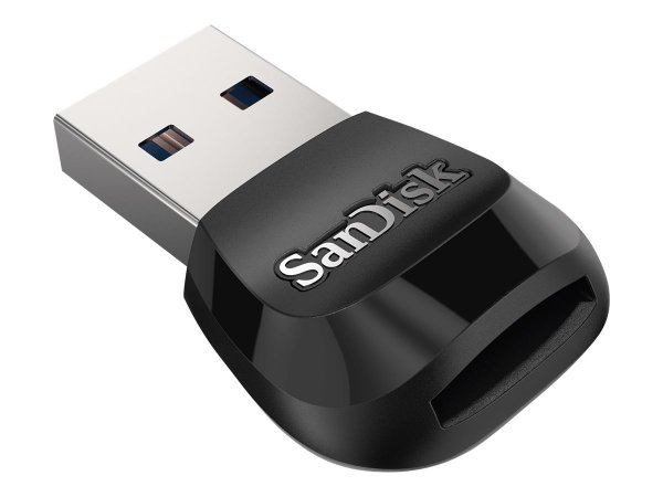 SanDisk MobileMate - MicroSD (TransFlash) - MicroSDHC - MicroSDXC - Nero - 170 Mbit/s - USB 3.2 Gen