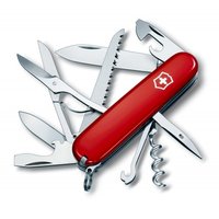 Victorinox Huntsman - Slip joint knife - Coltello multiuso - Acciaio inossidabile - Rosso - 15 strum