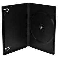 MEDIARANGE BOX30 - Scatola con DVD - 1 dischi - Nero - Plastica - 120 mm - 136 mm