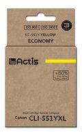 Actis KC-551Y ink cartridge for Canon CLI-551Y with chip - Compatible - Ink Cartridge