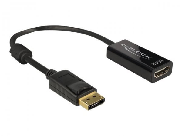 Delock 62609 - 0,2 m - DisplayPort - HDMI - Maschio - Femmina - Dritto