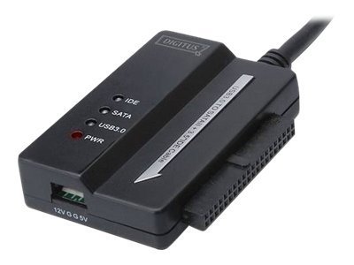 DIGITUS Cavo USB 3.0 IDE e SATA - Nero - Cina - 5000 Gbit/s