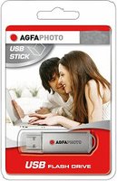 AgfaPhoto 8GB Drive - 8 GB - USB tipo A - 2.0 - Cuffia - Grigio