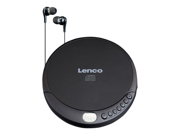 Lenco CD-010 - Nero - Lettore CD portatile