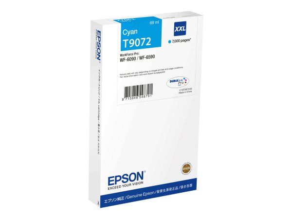 Epson WF-6xxx Ink Cartridge Cyan XXL - 69 ml - 7000 pagine - 1 pz