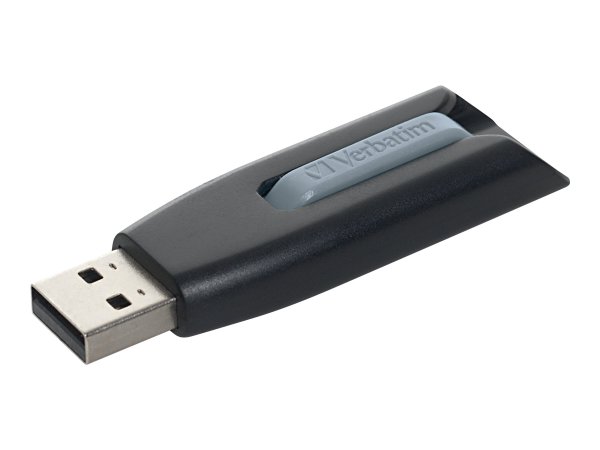 Verbatim V3 - Memoria USB 3.0 64 GB - Nero - 64 GB - USB tipo A - 3.2 Gen 1 (3.1 Gen 1) - Senza cope