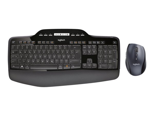 Logitech MK710 Performance - Full-size (100%) - Wireless - RF Wireless - QWERTZ - Nero - Mouse inclu