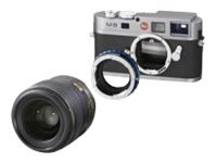 Novoflex LEM/NIK NT - Nero - Blu - Leica M w/ Nikon