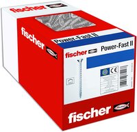 fischer Power-Fast II 670508 Spanplattenschrauben 6 mm 180 Kreuzschlitz