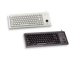 Cherry Slim Line Compact-Keyboard G84-4400 - Tastiera - Laser - 84 tasti QWERTZ - Grigio