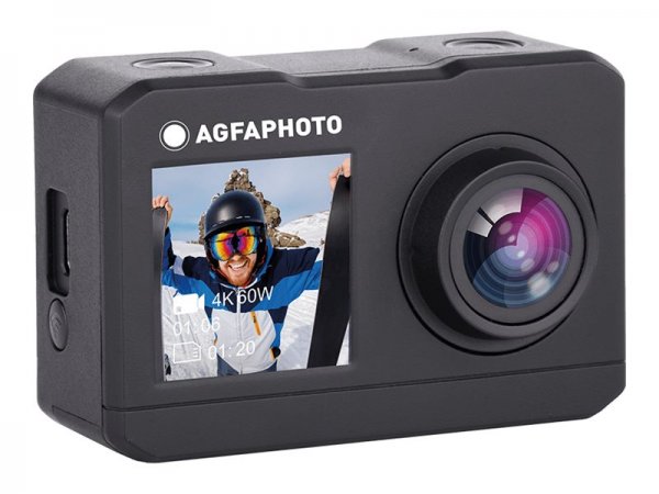 AgfaPhoto Action Cam - 2K Ultra HD - CMOS - 16 MP - 30 fps - Wi-Fi - 750 mAh