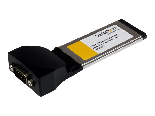 StarTech.com Scheda adattatore seriale DB9 ExpressCard a 1 porta a RS232 con 16950 UART - Basata su