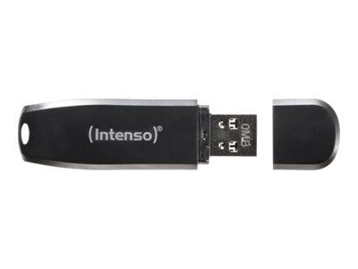 Intenso Speed Line - 128 GB - USB tipo A - 3.2 Gen 1 (3.1 Gen 1) - 70 MB/s - Cuffia - Nero