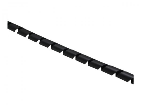 InLine Spirale protezione cavi - diametro 10mm - flessibile - nero - 10m