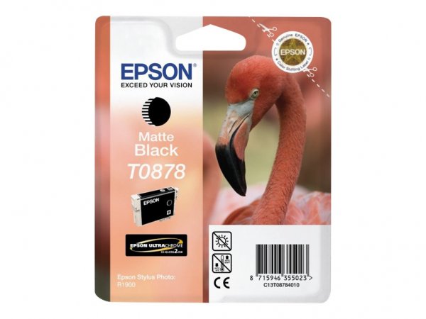 Epson Flamingo Cartuccia Nero matte - Inchiostro a base di pigmento - 11,4 ml - 1 pz