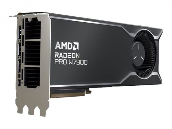 AMD Radeon PRO W7900 - Radeon PRO W7900 - 48 GB - GDDR6 - 348 bit - 12288 x 6912 Pixel - PCI Express