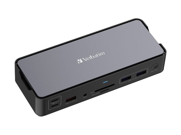 Verbatim USB-C Pro Dockingstation CDS-15 mit HDMI/DP/RJ45/USB-A/USB-C
