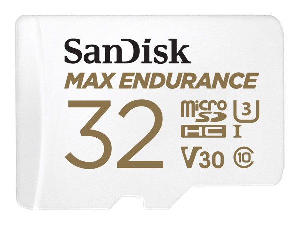 SanDisk Max Endurance - 32 GB - MicroSDHC - Classe 10 - UHS-I - 100 MB/s - 40 MB/s