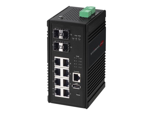 Edimax IGS-5408P - Gestito - Gigabit Ethernet (10/100/1000) - Supporto Power over Ethernet (PoE)