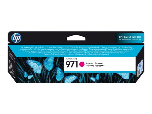 HP Cartuccia originale inchiostro magenta 971 - Resa standard - Inchiostro a base di pigmento - 31,5
