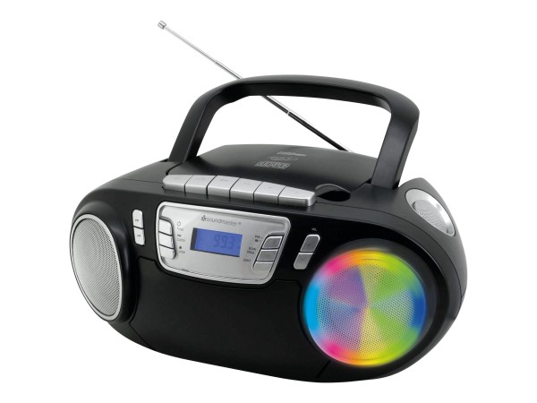 Soundmaster SCD5800SW - Analogico - FM,PLL - Lettore - CD,CD-R,CD-RW - 3 W - Nero - Argento