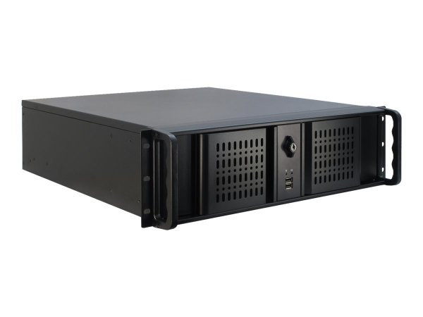 Inter-Tech 3U-3098-S - Supporto - Server - Nero - ATX - micro ATX - uATX - Mini-ITX - Acciaio - 3U