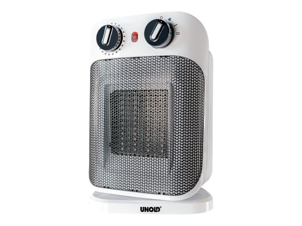 UNOLD 86460 - Riscaldatore ambiente elettrico con ventilatore - 70° - 1,35 m - IP21 - Interno - Pavi