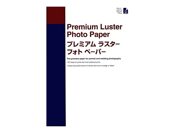 Epson Premium Luster Photo Paper - Lustre - 250 g/m² - A2 - 25 fogli - SureColor SC-T7200D SureColor