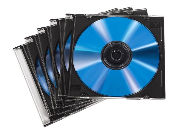 Hama CD Slim Jewel Case - pack 50 Pcs - 1 dischi - Trasparente