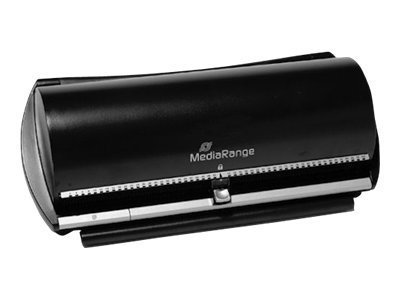 MEDIARANGE BOX81 - Valigetta rigida - 100 dischi - Nero - Plastica - 120 mm - Nero