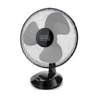 Black & Decker BXEFD41E - Ventilatore domestico con pale - Nero - Tavolo - 3018 m³/h - 75° - AC