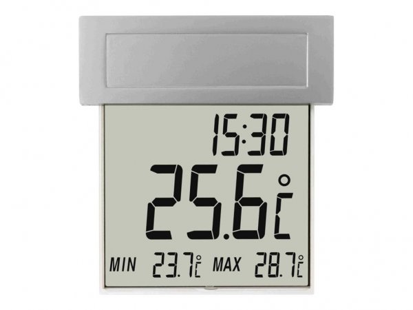 TFA 30.1035 - Termometro da ambiente elettronico - Interno - Digitale - Plastica - Vetro di quarzo -