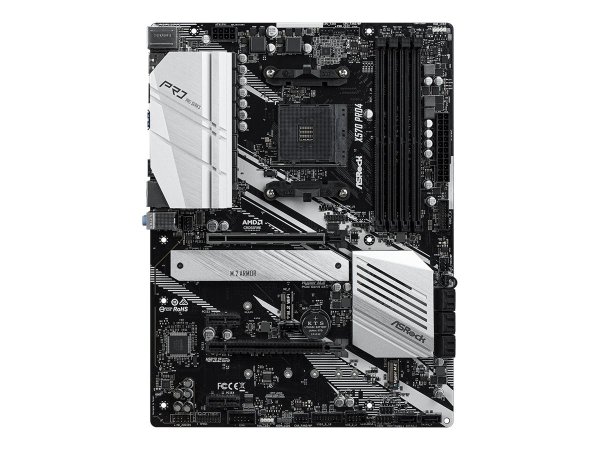 ASRock X570 Pro4 - Motherboard - ATX - Socket AM4 - AMD X570 Chipsatz - USB-C Gen2, USB 3.2 Gen 1, U