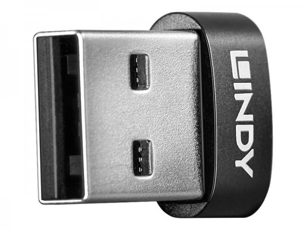 Lindy 41884 - USB Type-A - USB tipo-C - Nero