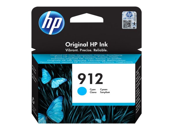 HP 912 - Originale - Inchiostro a base di pigmento - Ciano - HP - OfficeJet 8012 - OfficeJet 8014