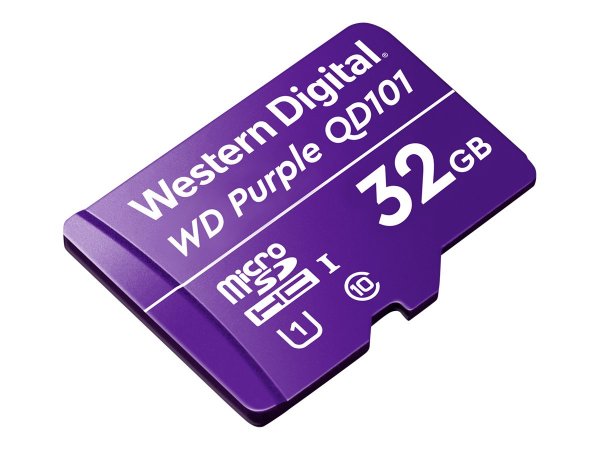 WD Purple SC QD101 - 32 GB - MicroSDHC - Classe 10 - Class 1 (U1) - Porpora