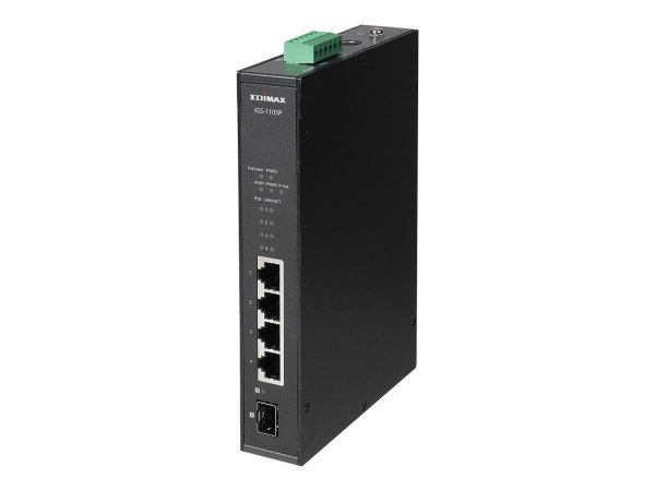 Edimax IGS-1105P - Non gestito - Gigabit Ethernet (10/100/1000) - Supporto Power over Ethernet (PoE)
